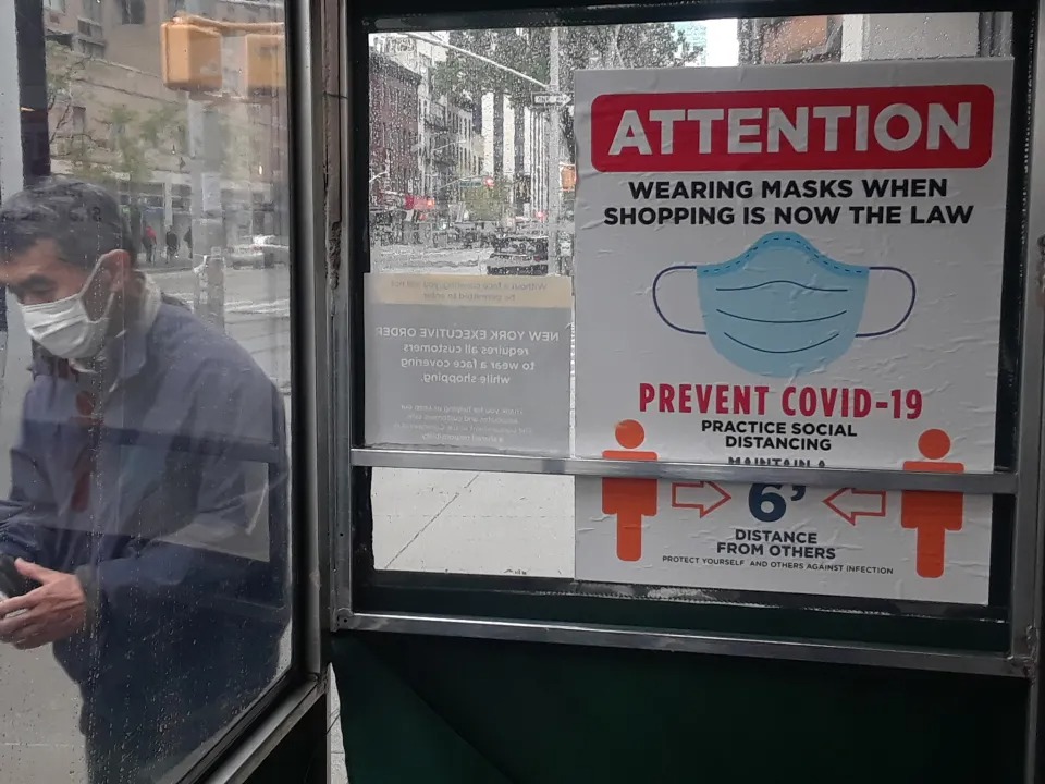 Alerta por coronavirus: CDC piden regreso de mascarillas en Nueva York