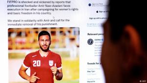 Figuras del fútbol alzan la voz por Amir Nasr-Azadani, jugador condenado a muerte por el régimen de Irán