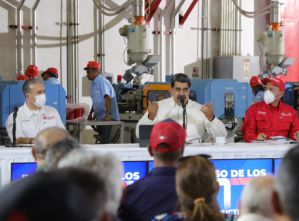 Maduro llamó a “defender el derecho a la paz” frente a las protestas de trabajadores (Video)