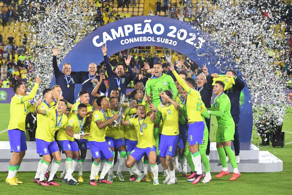 Brasil le arrebató a Uruguay la corona del Sudamericano Sub-20