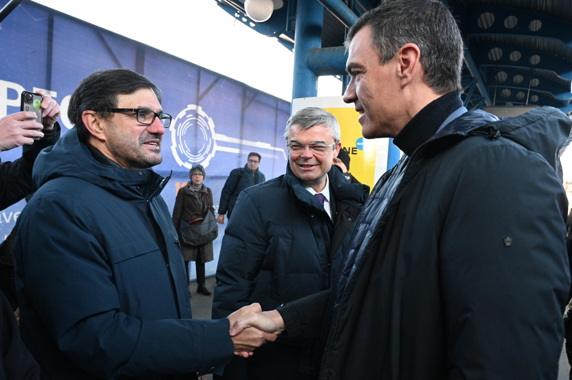 Pedro Sánchez llega a Kiev para expresar a Zelenski el apoyo de España a Ucrania