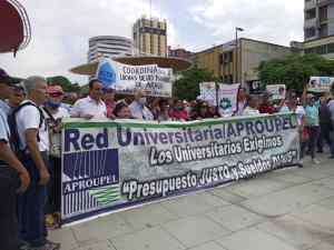 Sector universitario en Aragua inició paro de 48 horas este #28Feb