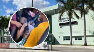 Niña de nueve años recibió una paliza dentro del autobús escolar en Florida (video)
