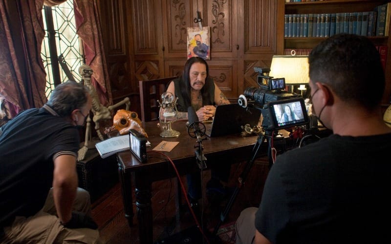 El actor de Hollywood, Danny Trejo y Farid Duque comparten proyecto cinematográfico