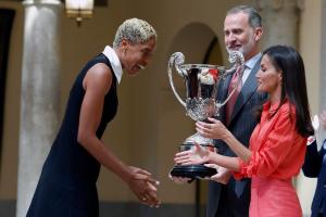 Lo que dijo Yulimar Rojas tras ser condecorada con el Trofeo a Mejor Atleta de la Comunidad Iberoamericana