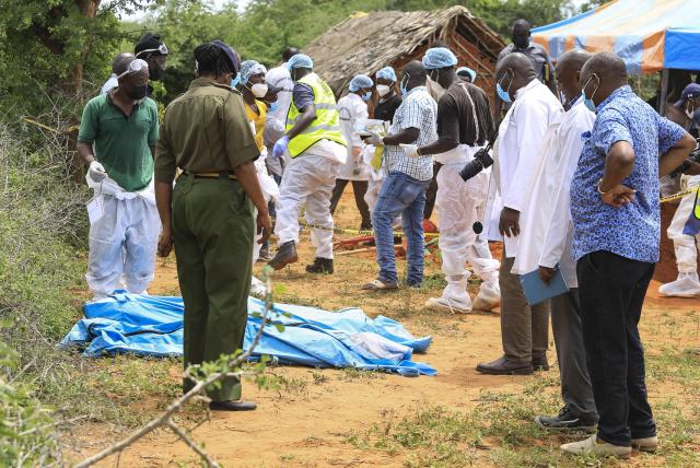 Aumentan a 58 la cifra de cadáveres recuperados tras ayuno de una secta cristiana en Kenia