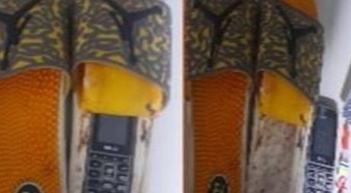 La detuvieron por llevar un celular oculto en una chancleta a recluso en sede del Cicpc de Anzoátegui