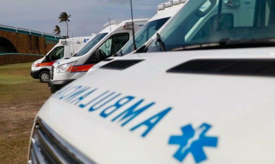 Tuvo un accidente en Puerto Rico y al llegar los paramédicos se robó la ambulancia