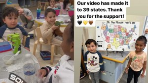 ¡Qué ternura! Niño de preescolar en Arizona le enseña español a un compañerito (VIDEO)