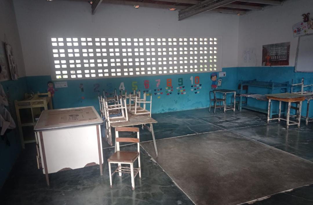 En deplorables condiciones está la única escuela que existe en el Cerro Copey de Margarita