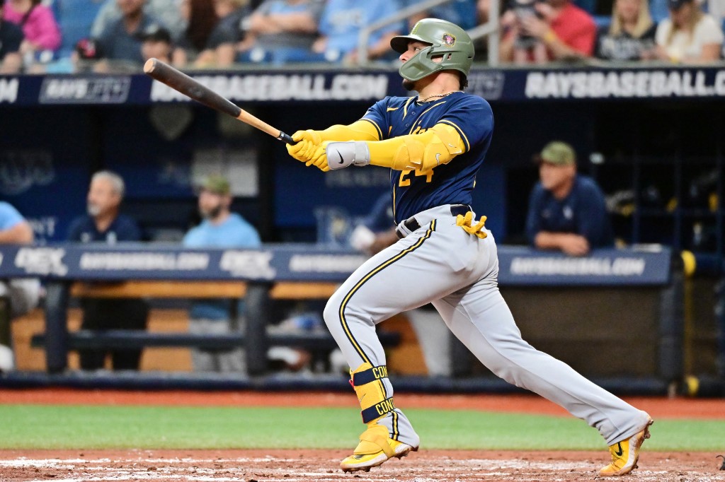 Venezolano William Contreras selló triunfo de Cerveceros con TABLAZO a los Rays (Video)