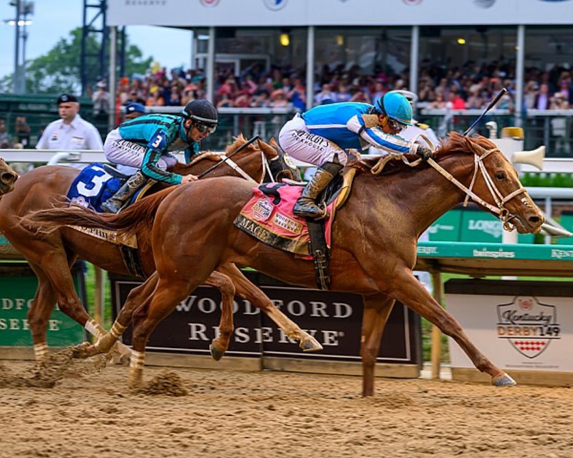 ¡Tricolor en alto! Venezolano Javier Castellano se alza con el Derby de Kentucky