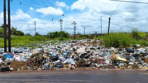 Avenida principal de La Puente en Maturín está convertida en un basurero (FOTOS)