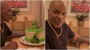 Festejo de cumpleaños de Mike Tyson tuvo un increíble percance que lo enfureció mientras lo grababan (VIDEO)