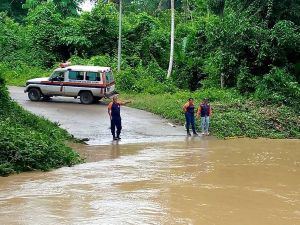 Casas destruidas y zonas incomunicadas es el saldo de intensas lluvias en Sucre