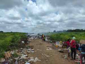 Más de 500 familias en Valle de la Pascua piden eliminación de vertedero de basura