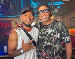 La “salidita” de Josef Martínez y Ronaldinho que se hizo viral en redes sociales (FOTO)