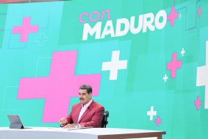 Maduro prometió “ampliar el comercio” tras reunirse con embajadores de Chile, Colombia y Francia