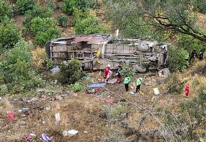 Hay niños venezolanos entre los heridos en mortal accidente de autobús en Perú