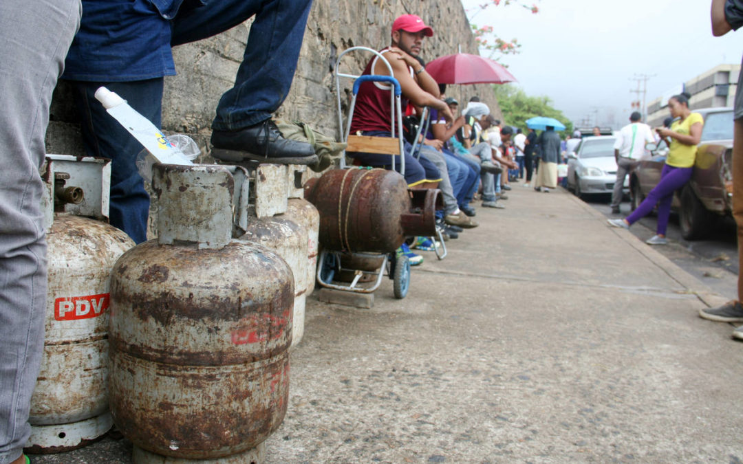 Apenas el 7 % de los hogares venezolanos reciben gas directo