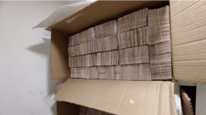 Esta es la millonaria suma en efectivo que red criminal tenía en cajas de cartón en Colombia