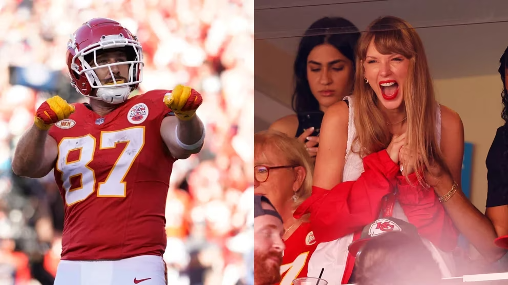 Mucho más que el nuevo novio de Taylor Swift: quién es Travis Kelce, la estrella de la NFL que trasciende el deporte