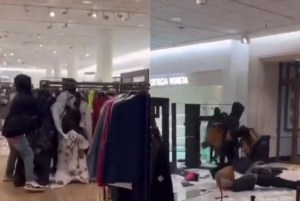 Captan en VIDEO la oleada de saqueos en tiendas de varias ciudades de EEUU: ¿qué está pasando?