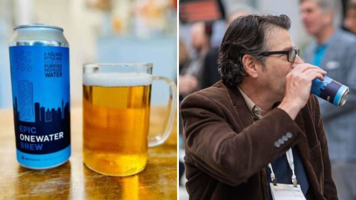 ¿La tomarías? Empresa estadounidense elabora una cerveza con aguas residuales por esta inaudita razón