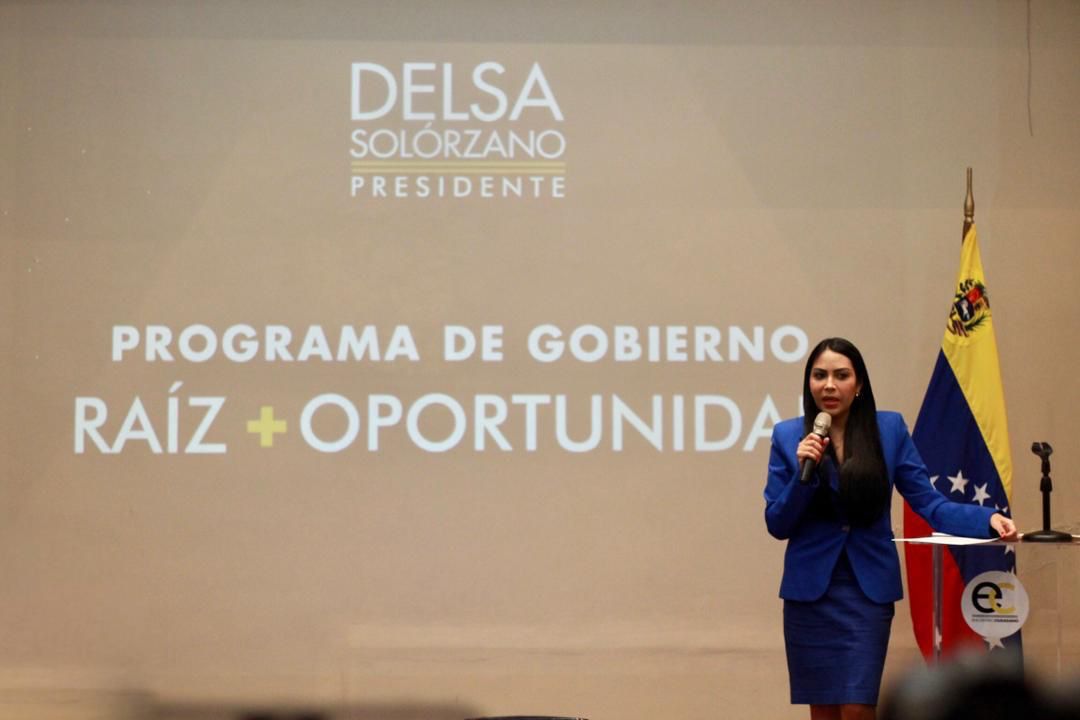 Delsa Solórzano presentó su programa de gobierno “Raíz + Oportunidad”