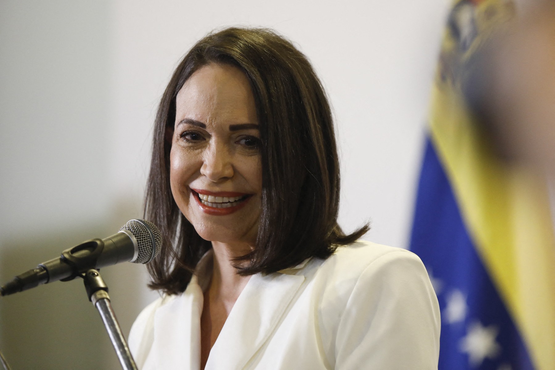 María Corina Machado: Hay que derrotar al régimen de Maduro para ir a un proceso electoral