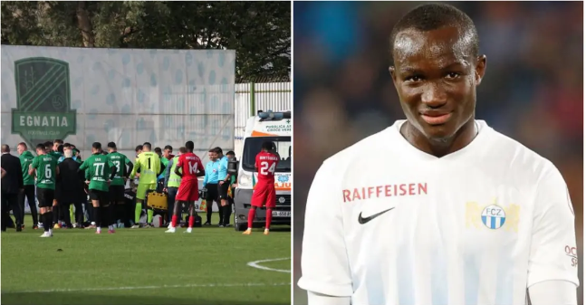 Conmoción en el fútbol: murió el jugador ghanés Raphael Dwamena tras desplomarse en un partido (VIDEO)
