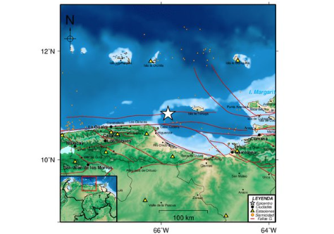 Funvisis confirmó sismo de magnitud 3.9 en Cabo Codera, Miranda este #27Nov: se sintió en Caracas