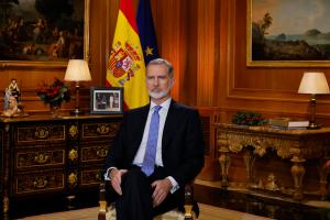 El rey de España recordó de que fuera de la Constitución no hay democracia ni paz