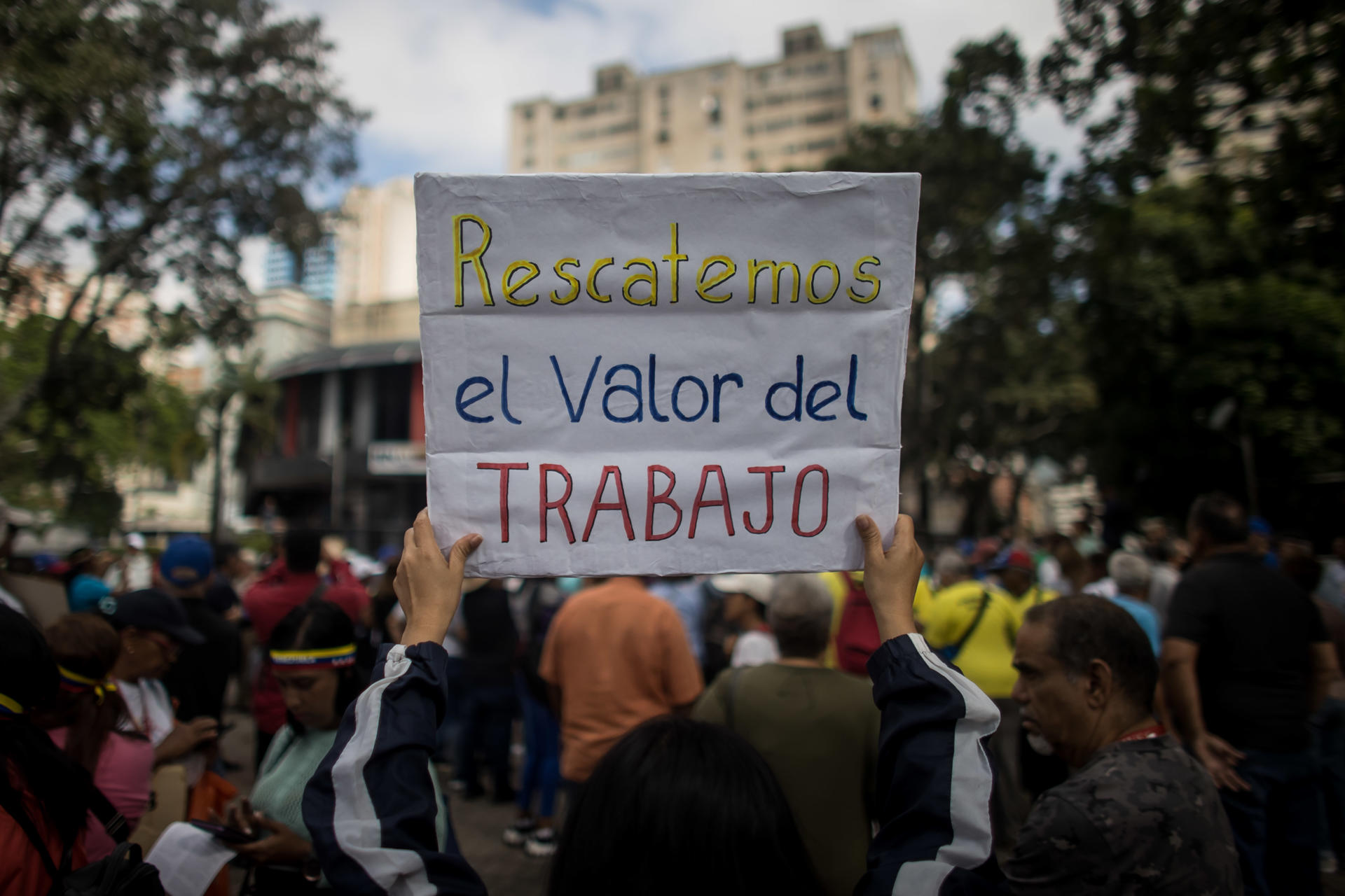 Educadores y sector salud lideraron protestas en Venezuela en febrero