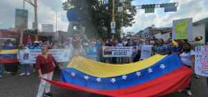 Empleados públicos y jubilados protestaron en Táchira: “Estas marchas no son para desestabilizar al país”
