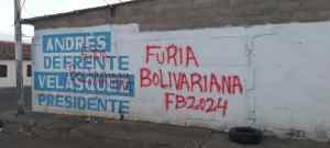 Dejaron grafiti con la frase “furia bolivariana” en casa de un sindicalista de Corpoelec en Falcón