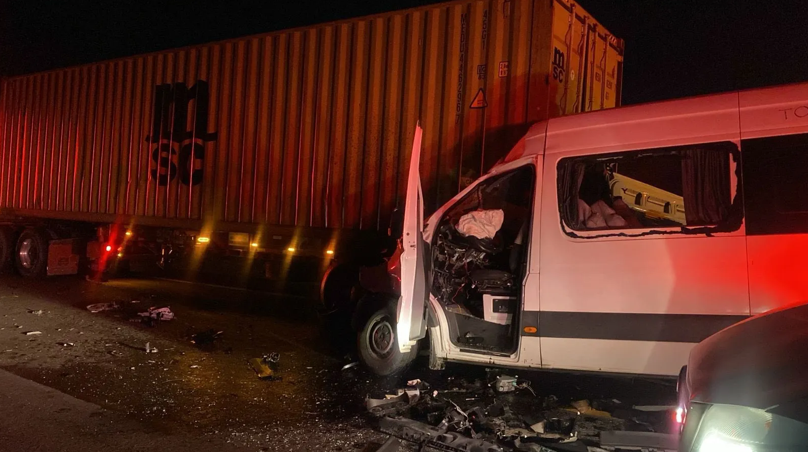 Terrible accidente carretero dejó al menos 10 muertos en San Luis Potosí, México