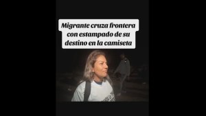 Migrante latina usó un ingenioso método para llegar a EEUU y todo gracias a su prenda de vestir (VIDEO)