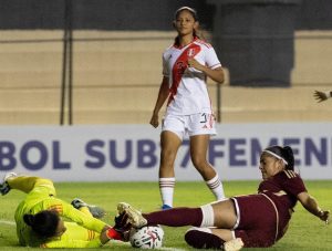 La Vinotinto se despide del Sudamericano Sub-17 Femenino con dura derrota frente a Perú