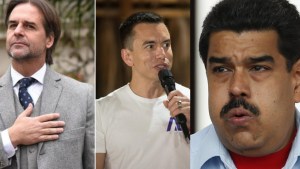 Ranking de popularidad: Lacalle Pou desbancó a Noboa del primer lugar y Maduro sigue en el fondo