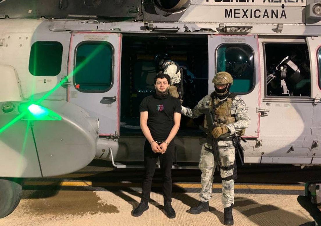 EEUU recibió en extradición a “El Nini”, sanguinario sicario clave del cartel de Sinaloa