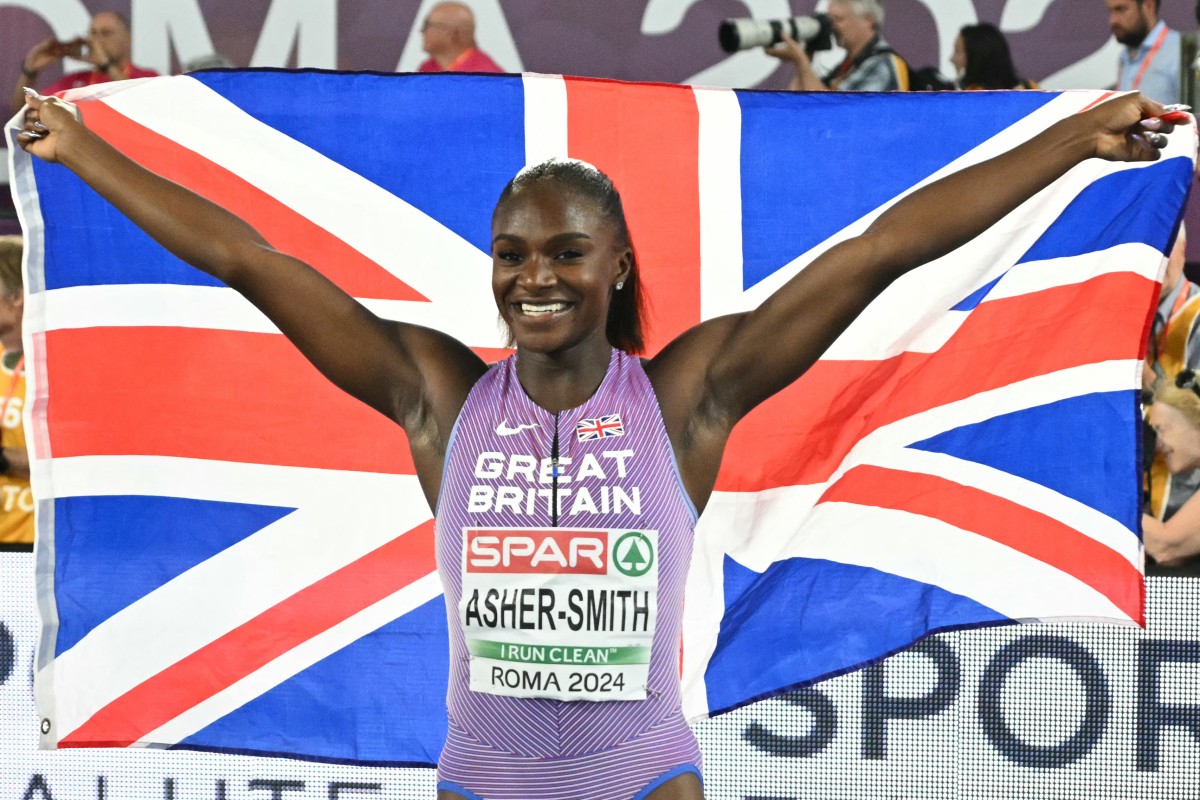 Dina Asher-Smith, campeona europea de los 100 metros planos por segunda ocasión