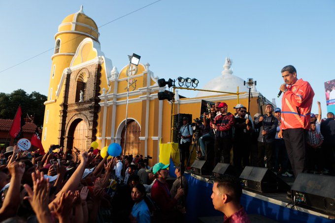 Maduro insistió en que dará “una pela voto a voto” en las presidenciales