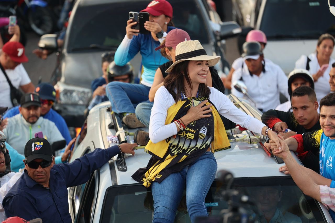 María Corina Machado desde Táchira: Al régimen sólo le queda la violencia porque son pasado