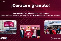 ¡Corazón granate! Carabobo FC, en alianza con CLX Group, patrocinante oficial, anunció a su director técnico hasta el 2025