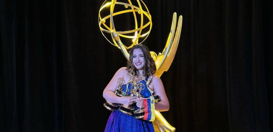 Periodista venezolana arrasó en los premios Emmy: se llevó seis de siete nominaciones
