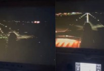 Alerta en la pista: Motor de un avión explotó durante el despegue en un aeropuerto (VIDEO)